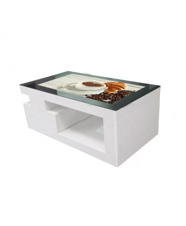 Masa de cafea cu ecran tactil de 43" Masa de cafea cu ecran tactil de 43"