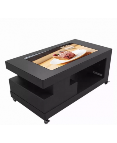 Masa de cafea cu ecran tactil de 43" Masa de cafea cu ecran tactil de 43"