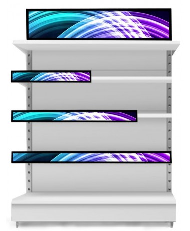 Afișaj LCD pentru raft Afișaj LCD pentru raft