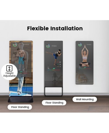 Oglindă digitală pentru fitness Oglindă digitală pentru fitness