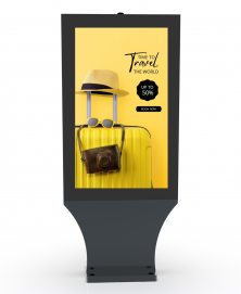 TOTEM DIGITAL EXTERIOR CU ECRAN LCD