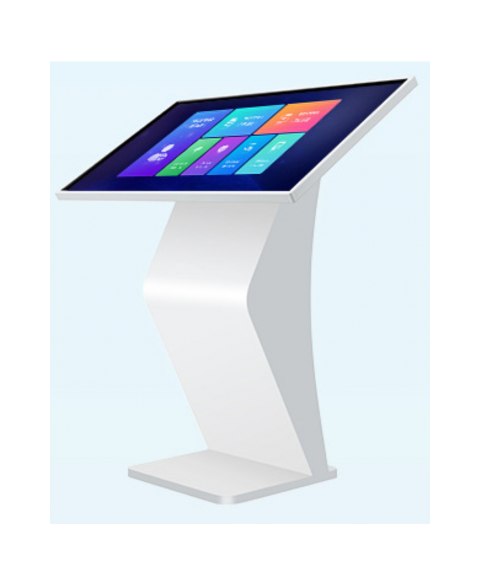 INFO KIOSK ORIZONTAL TOUCH SCREEN - K SHAPED