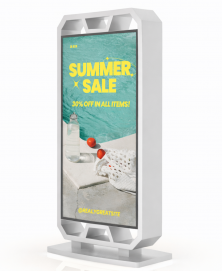 Totem digital cu 2 fete LCD 75"